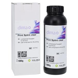 dima Print Splint 3D Resin Clear Ea