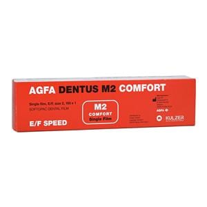 Agfa Dentus Intraoral Film M2-58 2 E/F Speed 150/Bx, 24 BX/CA