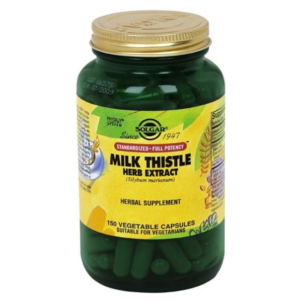 Milk Thistle Herbal Supplement Vegicaps Vegetarian/FP 150/Bt