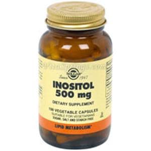 Inositol Supplement Vegicaps 500mg 100/Bt