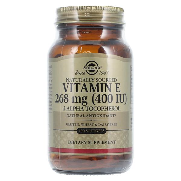 Vitamin E Supplement Softgels 400IU 100/Bt