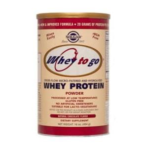 Whey To Go Protein Powder Chocolate 16oz Can Ea