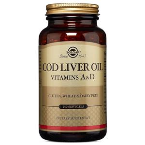 Norwegian Cod Liver Oil Supplement Softgels 250/Bt