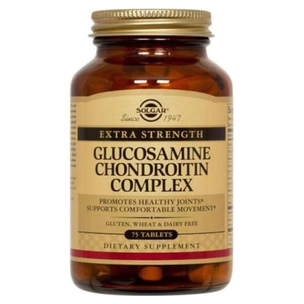 Glucosamine Chondroitin Complex Supplement Tablets Extra Strength 75/Bt