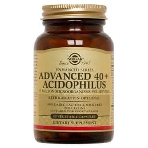 Advanced 40+ Acidophilus Vegetable Capsules 60/Bt
