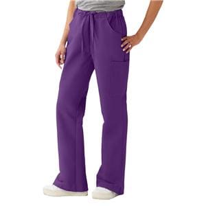 Scrub Pant 4 Pockets X-Large Purple Unisex Ea