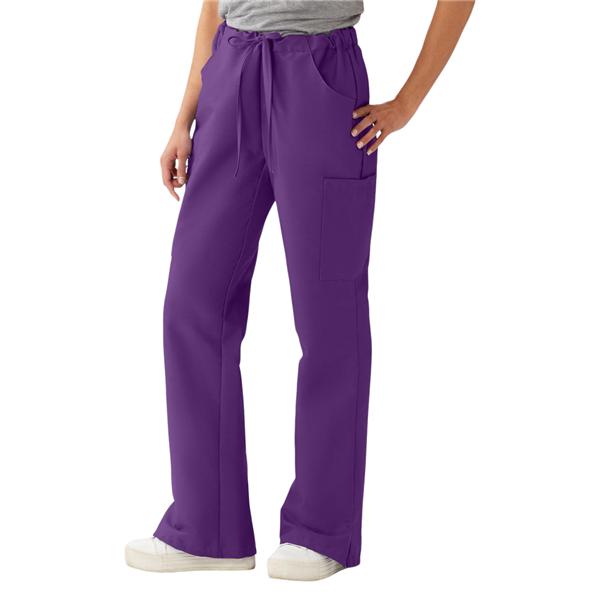 Scrub Pant 4 Pockets X-Large Purple Unisex Ea