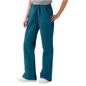 Scrub Pant 4 Pockets 2X Large Caribbean Blue Unisex Ea