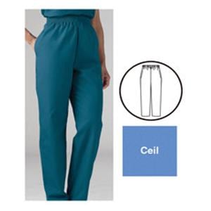 Scrub Pant 2 Pockets 3X Large Ceil Blue Womens Ea