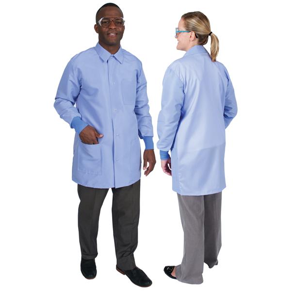 DenLine Protection Plus Mid-Length Jacket 3 Pkts Lng Tprd Slvs 34 in Lrg Ceil Ea