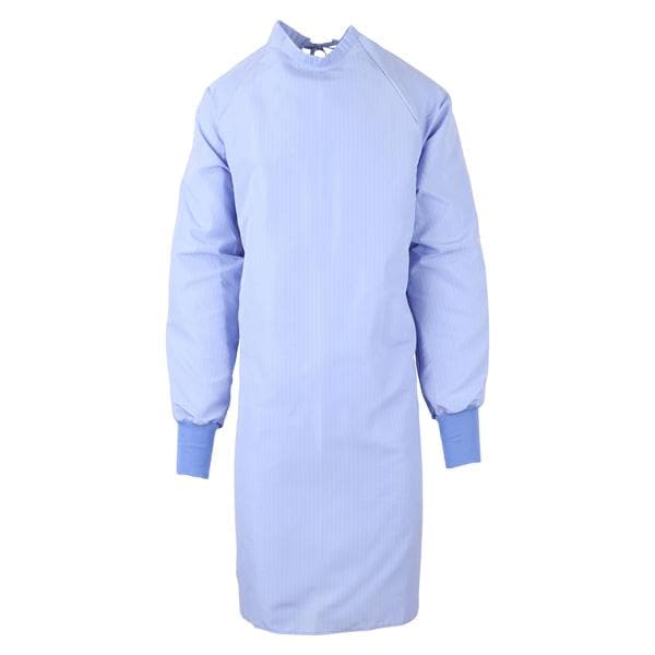 DenLine Protection Plus Open Back Gown 99% Plstr/1% Crbn Adlt Sm Cl Reusable Ea