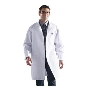 Lab Coat 3 Pockets Long Sleeves 41 in X-Large Light Blue Unisex Ea