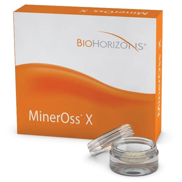 MinerOss X Cortical Graft and Membrane Placement Xenograft bone 1.0g/1.6cc Ea