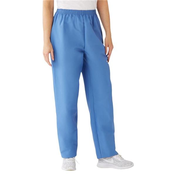 Scrub Pant 2 Pockets Large Ceil Blue Womens Ea