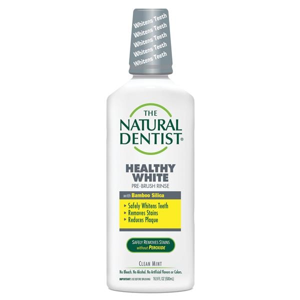 The Natural Dentist Mouth Rinse Herbal Ingredients Healthy White 6/Ca