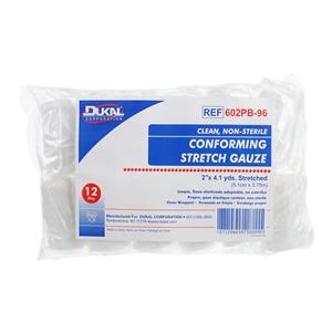 CleanWrap Conforming Bandage Gauze 2"x4.1yd Non-Sterile 96/Ca