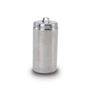 Applicator Jar Stainless Steel Silver 1gal