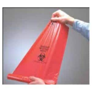 Bag Biohazard 30gal Red/Black Symbol Non-Sterile 20/Rl