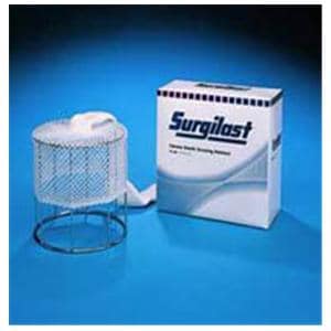 Surgilast Tubular Dressing Bandage Elastic 5.63"x25yd White Non-Sterile Ea