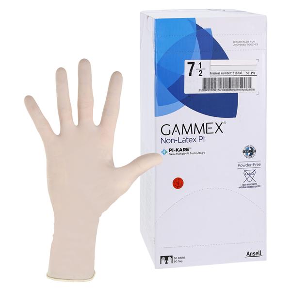 Gammex Synthetic Polyisoprene Surgical Gloves 7.5 White