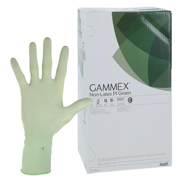 Gammex Polyisoprene Surgical Gloves 7 Green
