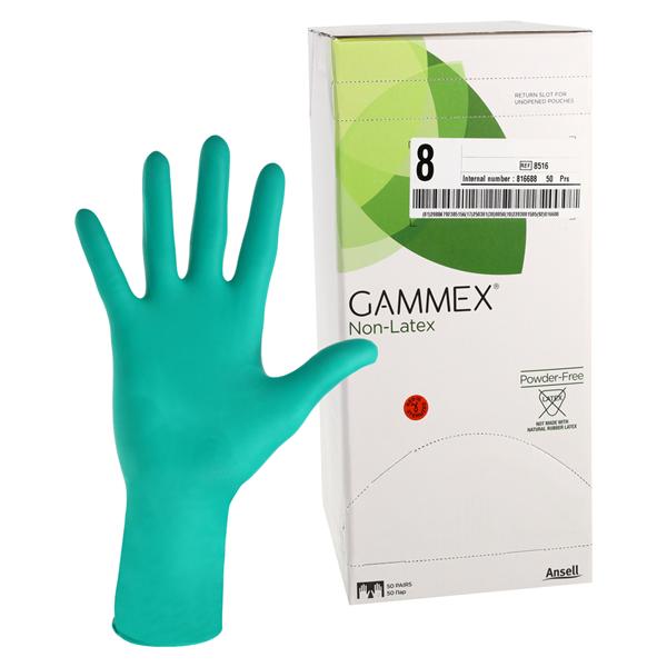 Gammex Neoprene Surgical Gloves 8 Green