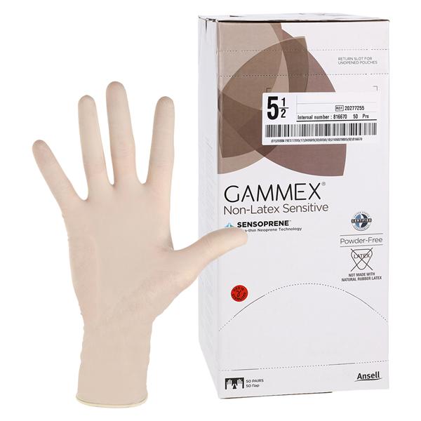 Gammex Neoprene Surgical Gloves 5.5 Natural