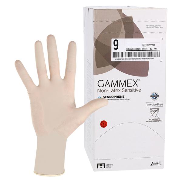 Gammex Neoprene Surgical Gloves 9 Natural