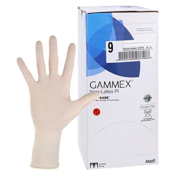 Gammex Polyisoprene Surgical Gloves 9 White