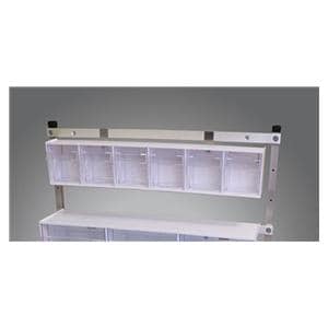 Tilt Bin Kit White/Clear Ea