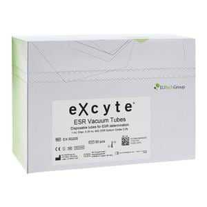 Excyte ESR: Erythrocyte Sedimentation Rate Tube 50/Bx