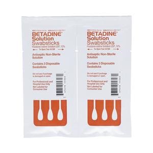 Betadine Antiseptic Swabstick 10% Povidone-Iodine