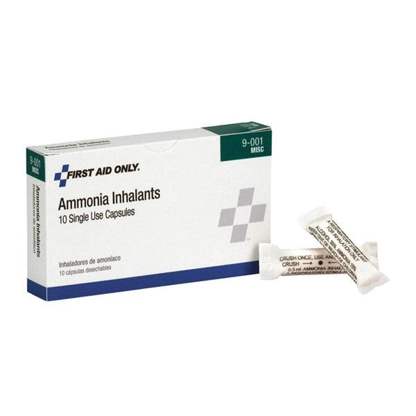 Ammonia Inhalant Ampule 0.33mL 10/Bx, 60 BX/CA