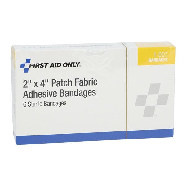 Pacc-Kit Strip Bandage Fabric 2x4.5" Flesh Sterile 6/Bx