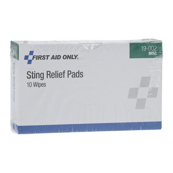 Wipe Sting Relief 10/Bx