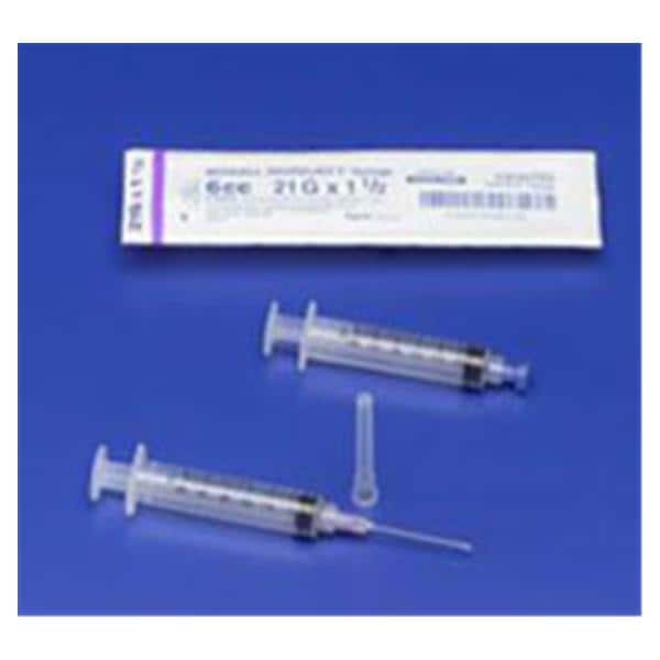 Monoject General Use Syringe 6cc Low Dead Space 100/Bx, 4 BX/CA