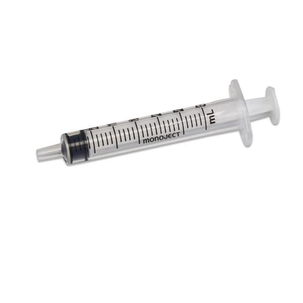 Monoject General Use Syringe 3cc Low Dead Space 100/Bx, 8 BX/CA