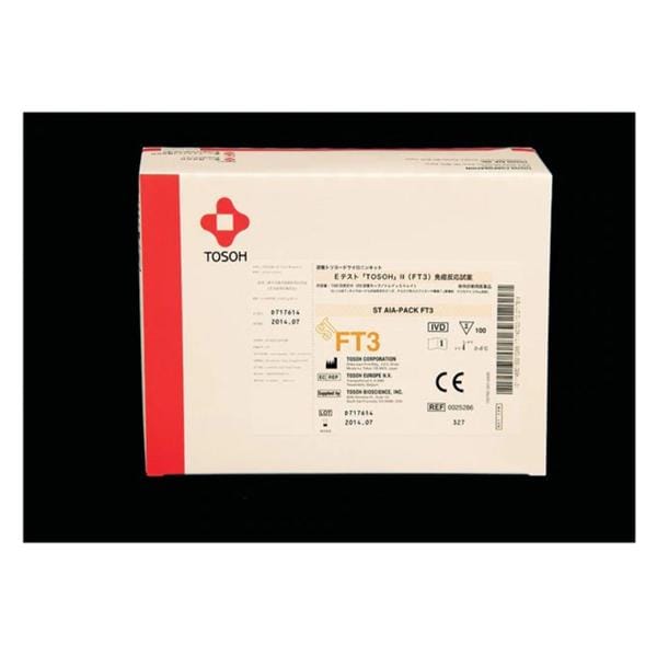ST AIA-Pack fT3: Free Triiodothyronine Reagent For POL 20x5 Tray Ea