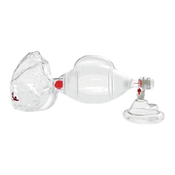 SPUR II Bag Resuscitator Pediatric Disposable 6/Ca