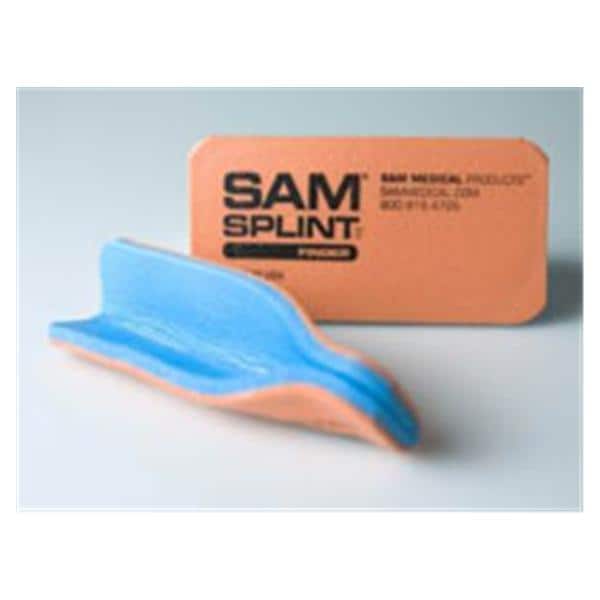 SAM Emergency Splint Finger Aluminum/Foam, 25 PK/CA
