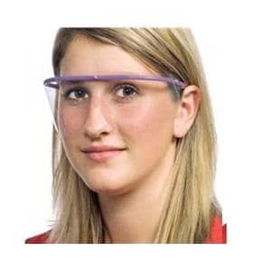 Clear Choice Eye Shield Frame Only Black 100/Pk