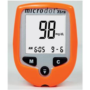 Microdot Rubber Sleeve For Glucometer Ea