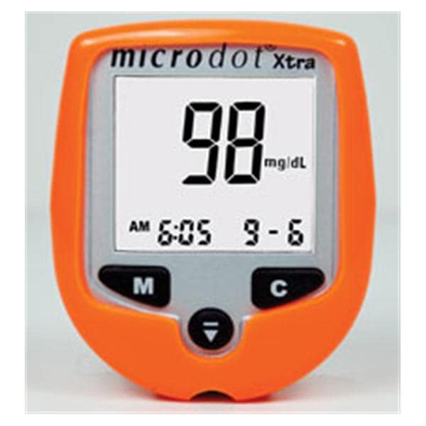 Microdot Xtra Glucose Meter Ea