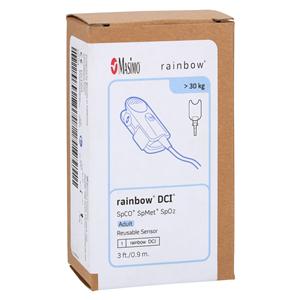 Rainbow DCI Sensor Adult Not Made With Natural Rubber Latex Ea