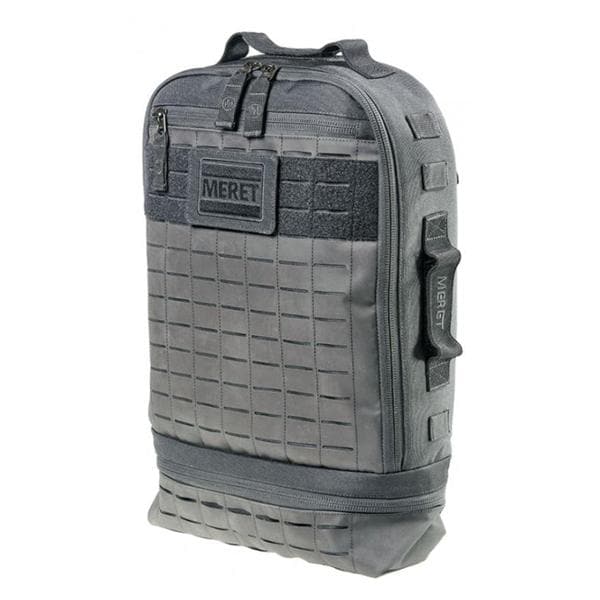 Meret Savior 7 Pro Combat Trauma Backpack 4.75x13.5x21.5" Tctl Blk Ovrsz Zpr