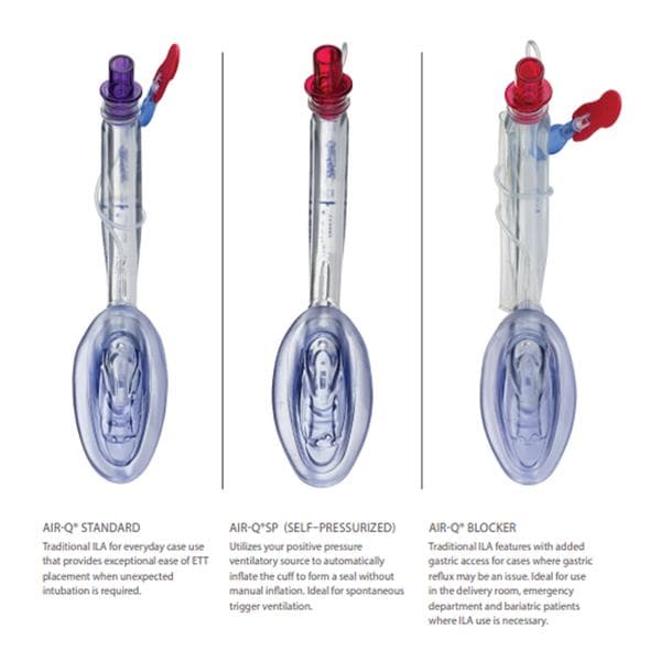 Air-Qsp Intubating Airway 4-7kg Patient Weight Disposable 10/Bx