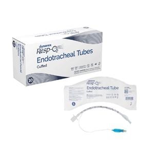 Resp-O2 Endotracheal Tube Plastic Cuffed 4.0mm Ea, 10 EA/CA