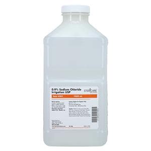 Irrigation Solution Bottle Normal Saline 1000mL Bottle 6/Ca