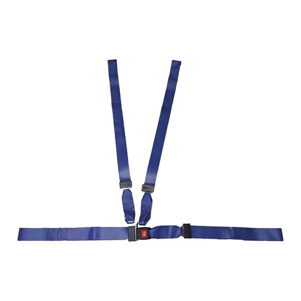 Restraint Strap Chest Vinyl 4 Point Harness Push Button Buckle Ea