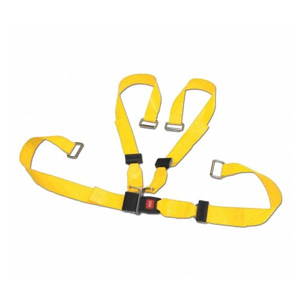 Restraint Harness Chest Polyester Metal Loop Ends Ea